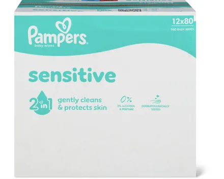 Pampers Baby-Feuchttücher, 12er-Pack