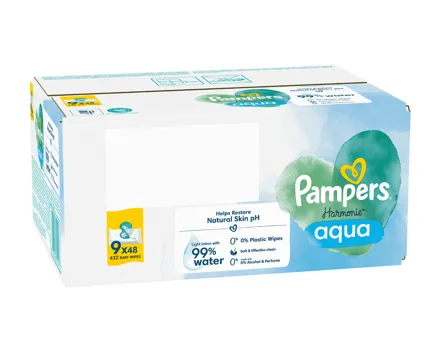 Pampers Feuchttücher Aqua