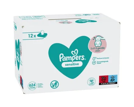 Pampers Feuchttücher Sensitive