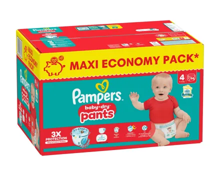 Pampers Pants Baby Dry Maxi Pack Gr. 4