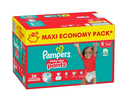 Pampers Pants Baby Dry Maxi Pack Gr. 5
