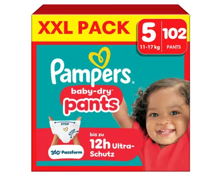 Pampers Pants Gr.5 XXL Pack 102 Stück