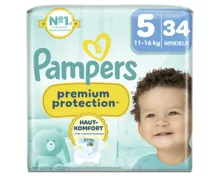 Pampers Premium Protection Gr.5 Junior 11-16kg 34 Windeln