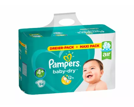 Pampers Windeln Baby Dry Gr. 4+