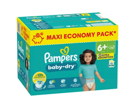 Pampers Windeln Baby Dry Maxi Pack Gr. 6+