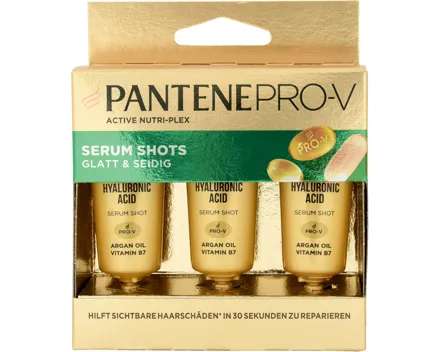 Pantene Pro-V Rescue Shots Glatt & Seidig 3 x 15 ml