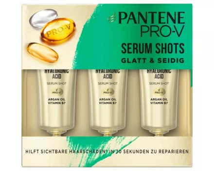Pantene Pro-V Rescue Shots Glatt & Seidig 3 x 15 ml