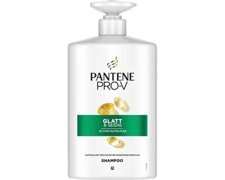 Pantene Pro-V Shampoo Pump Glatt & Seidig 1000 ml