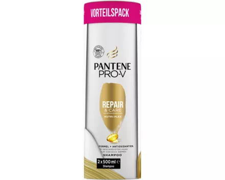 Pantene Shampoo Repair & Care 2 x 500 ml