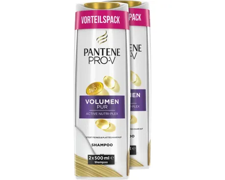 Pantene Shampoo Volumen Pur 2x500ml