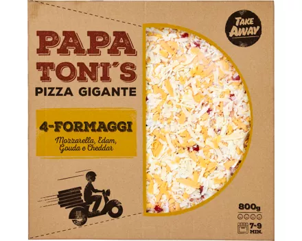 Papa Toni's Pizza Gigante 4-Formaggi