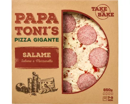 Papa Toni's Pizza Gigante Salami