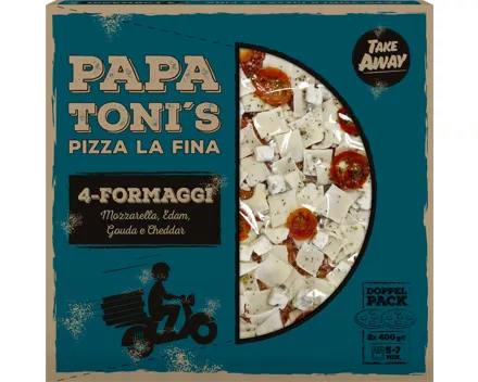 Papa Toni’s Pizza La Fina 4-Formaggi