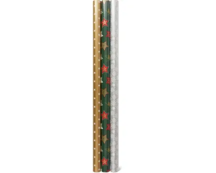 Paper & Co. Geschenkpapier, FSC®, 3er-Set