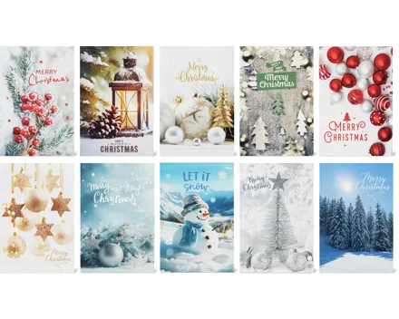 Paper & Co. Weihnachtskarten-Set