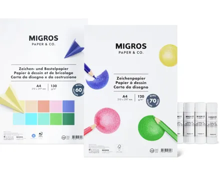 Paper & Co.-Zeichen- und -Bastel-Produkte