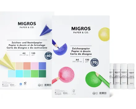 Paper & Co.-Zeichen- und -Bastel-Produkte