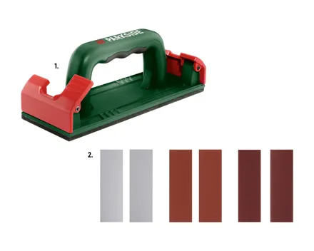 PARKSIDE Handschleifer/Schleifpapier-Set, 120-tlg.