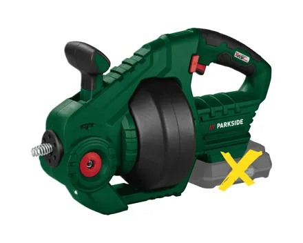 Parkside® 20 V Akku-Rohrreinigungsgerät