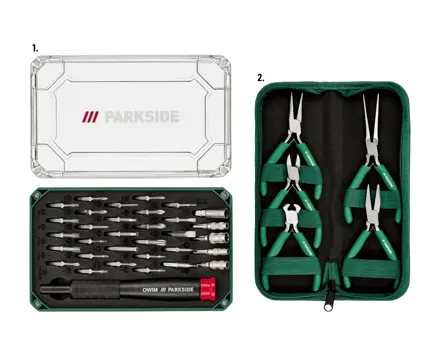 Parkside® Feinmechaniker-Werkzeuge