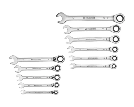 Parkside® Gabel- und Ratschen-Ringschlüsselsatz, 5-/6-tlg.