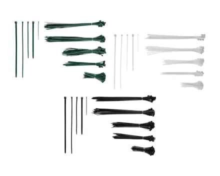 Parkside® Kabelbinder-Set, 251-tlg.