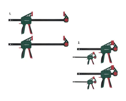 Parkside® Schnellspannzwingen-Set