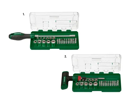 Parkside® Schraubendreher-Set, 23-tlg./Ratschenschraubendreher-Set, 24-tlg.