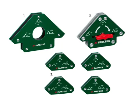 Parkside® Schweissmagnete/Magnetisches Schweisszubehör