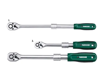 Parkside® Teleskopratsche/Teleskopratschen-Set, 2-tlg.