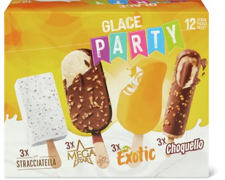 Party Mix Glace-Stängel