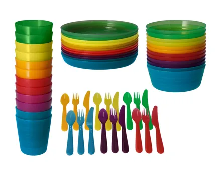 Partygeschirr-Sets, 12-tlg./36-tlg.