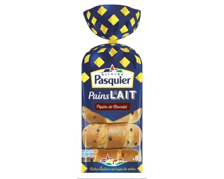Pasquier Milchbrötchen Schoko 8 Stück
