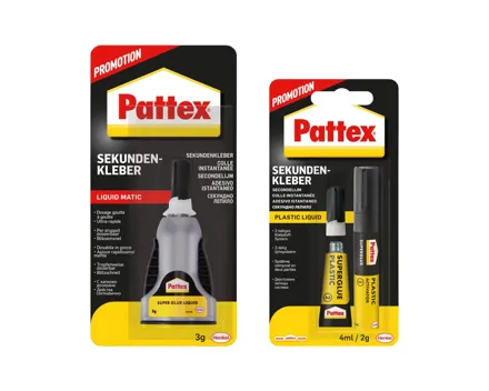 Pattex Sekundenkleber-Sortiment