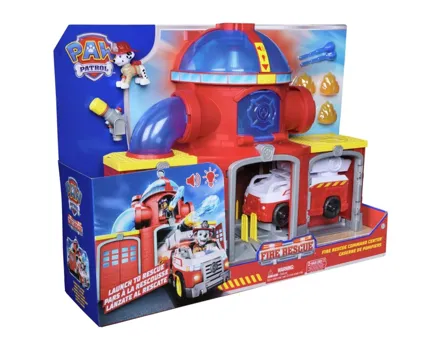 PAW Patrol - Fire Rescue - Deluxe Feuerwehr Station Spielset