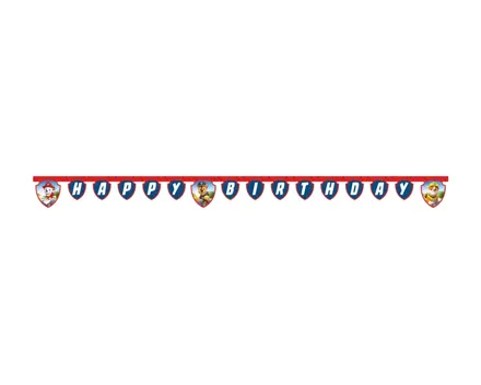 «Paw Patrol» Girlande Happy Birthday
