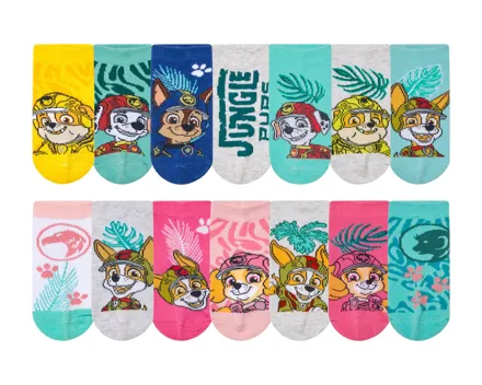 «Paw Patrol» Kinder-Sneakersocken, 7er