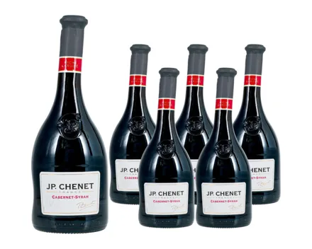 Pays d’Oc IGP Cabernet Sauvignon/Syrah J.p. Chenet 6x 75cl (2024) – Rotwein, Frankreich (0.75l)