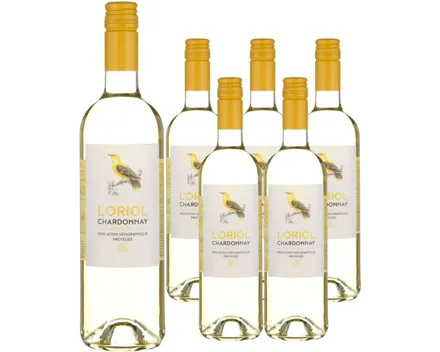 Pays d'Oc IGP Chardonnay Oriol 6x 75cl (2024) – Weisswein, Frankreich (0.75l)