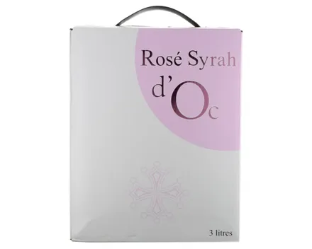 Pays d'Oc IGP Rosé Syrah, bag-in-box – Roséwein, Frankreich