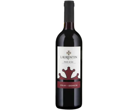 Pays d'Oc IGP Syrah Grenache Laurentin (2022) – Rotwein, Frankreich (0.75l)