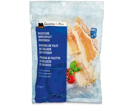 Pazifische Dorschfilet MSC