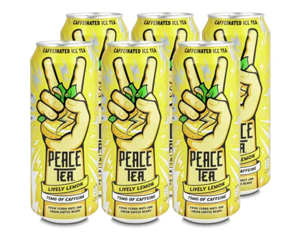 Peace Tea Lively Lemon 6x 50cl