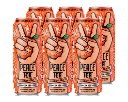 Peace Tea Punchy Peach 6x 50cl