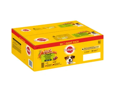Pedigree Gemischte Selektion 80 x 100 g