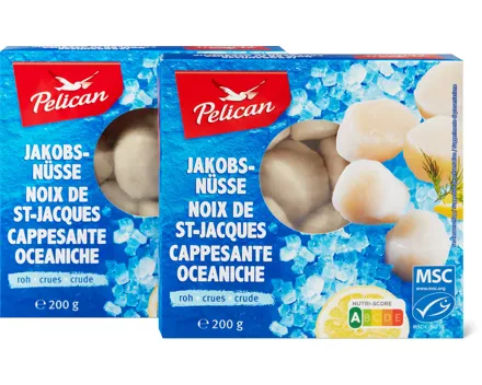 Pelican Jakobsnüsse roh, MSC