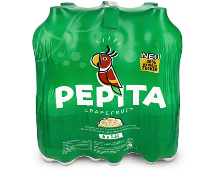 Pepita Grapefruit 6x1,5l