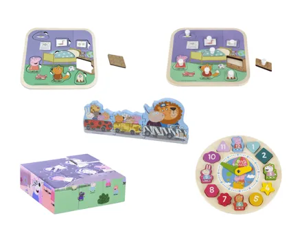 Peppa Pig Holz-Puzzle «Peppa Wutz»
