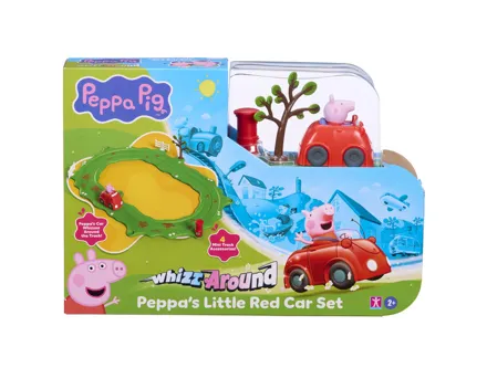 Peppa PIG Whizz Around Little RED CAR Play SET