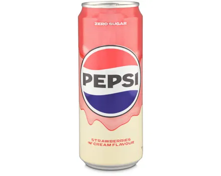 Pepsi Zero Strawberry Cream